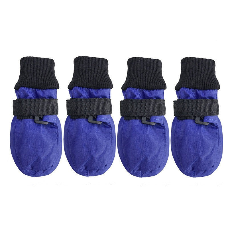 Weatherproof Pet Walking Shoes Durable Non-Slip Shoes for All Seasons