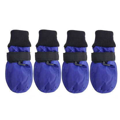 Weatherproof Pet Walking Shoes Durable Non-Slip Shoes for All Seasons