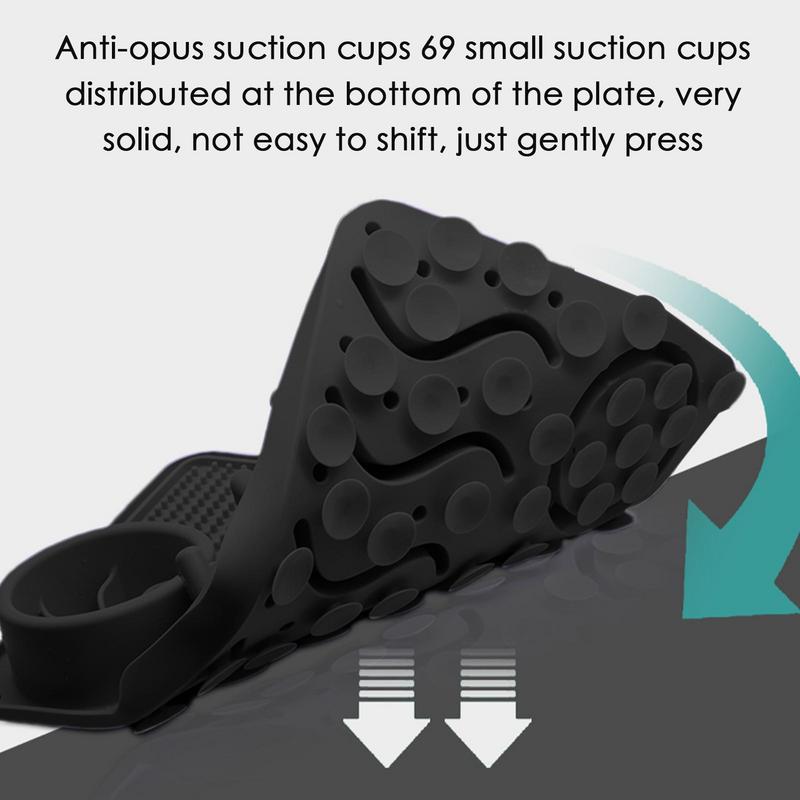 Multi-functional Pet Licking Mat Stress Relief & Slow Feeder for Pets