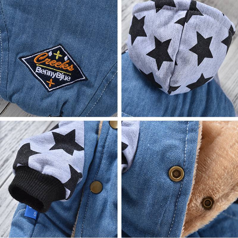 Pet's Denim Jacket - Stylish and Durable Jean Jacket for Dogs and Cats