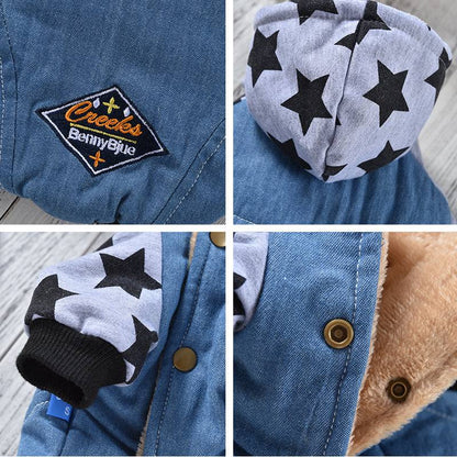 Pet's Denim Jacket - Stylish and Durable Jean Jacket for Dogs and Cats