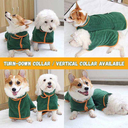 Dog Bathrobe Towel